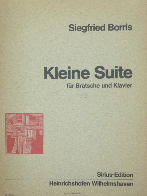 Klein Suite for Viola and Piano