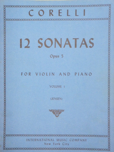 12 Sonatas Op. 5 (Vol 1)