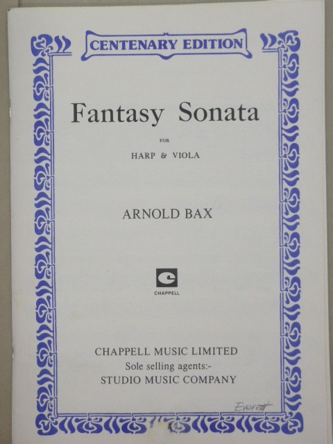 Fantasy Sonata for Harp & Viola