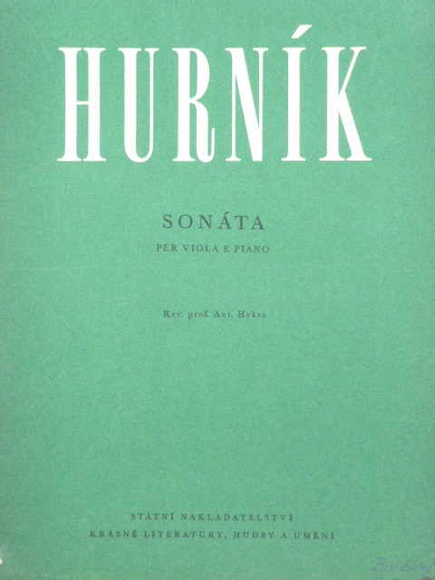 Sonata for Viola and Piano