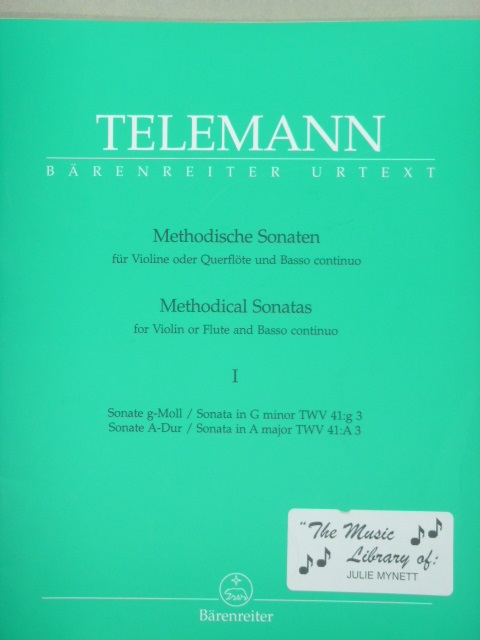 Methodical Sonatas Book 1