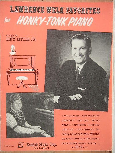 ALBUM: Lawrence Welk Favorites for Honky-Tonk Piano