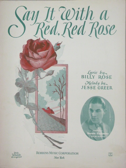 Say It With a Red Red Rose
