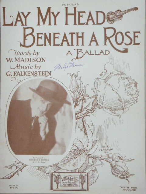 Lay My Head Beneath A Rose