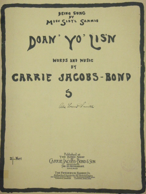 Doan' Yo' Lis'n