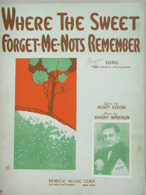 Where the Sweet Forget-Me-Nots Remember