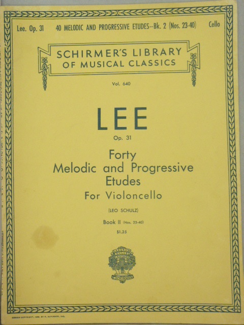 Forty Melodic and Progressive Etudes Bk. 2