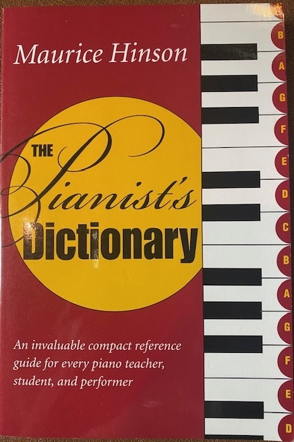 The Pianist's Dictionary