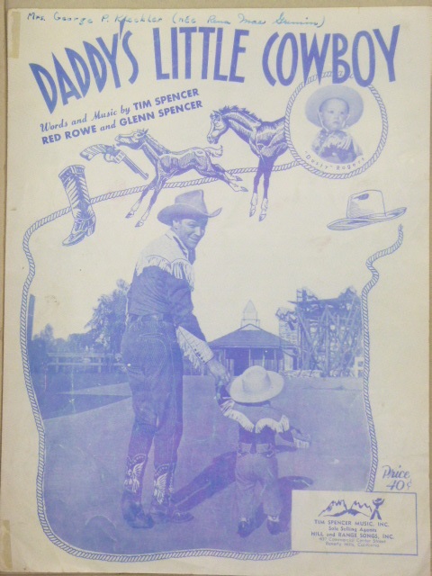 Daddy's Little Cowboy