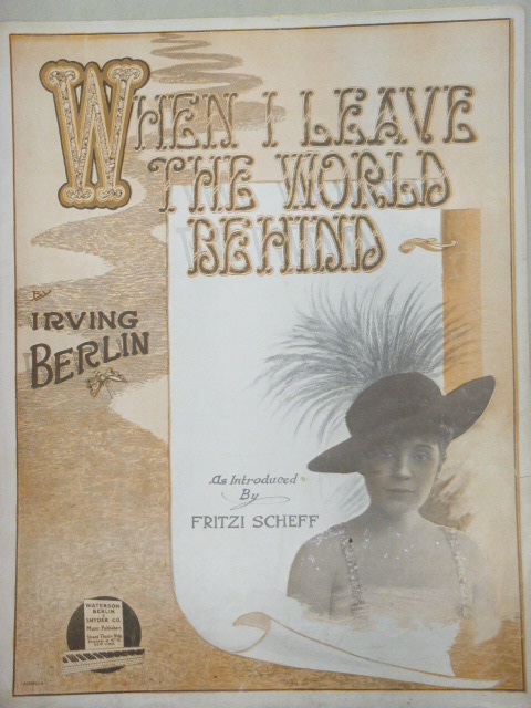 When I Leave the World Behind