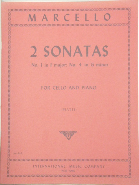 Two Sonatas for Cello and Piano