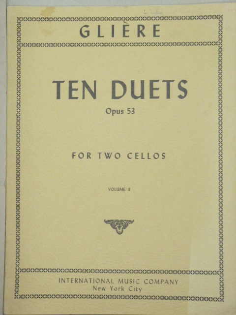 Ten Duets for Two Cellos Op. 53 Nos. 6-10