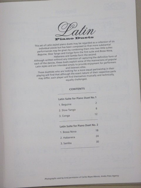 Latin Piano Duets (Album)