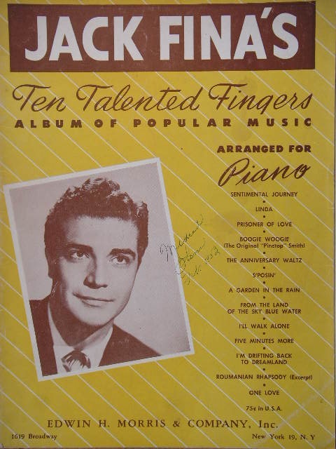 ALBUM: Jack Fina's Ten Talented Fingers