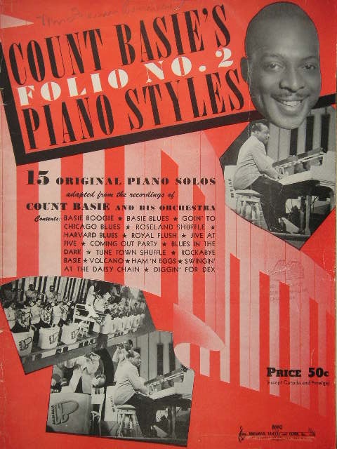 ALBUM: Count Basie's Piano Styles Folio No. 2