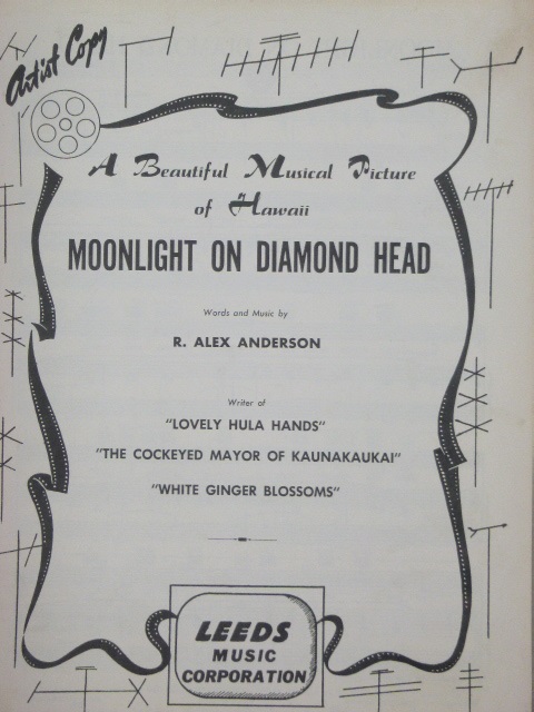 Moonlight on Diamond Head
