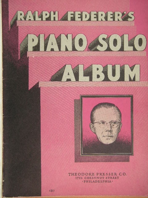 ALBUM: Ralph Federer's Piano Solos
