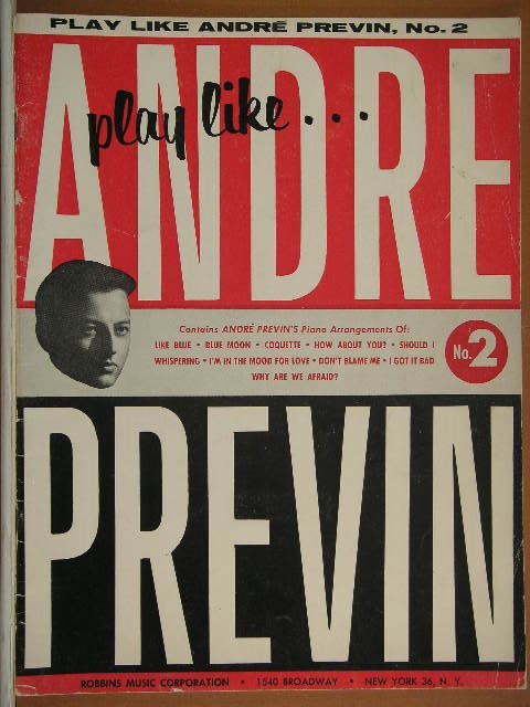 ALBUM: Play Like Andre Previn No. 2