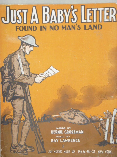 Just a Baby's Letter Found in No Man's Land