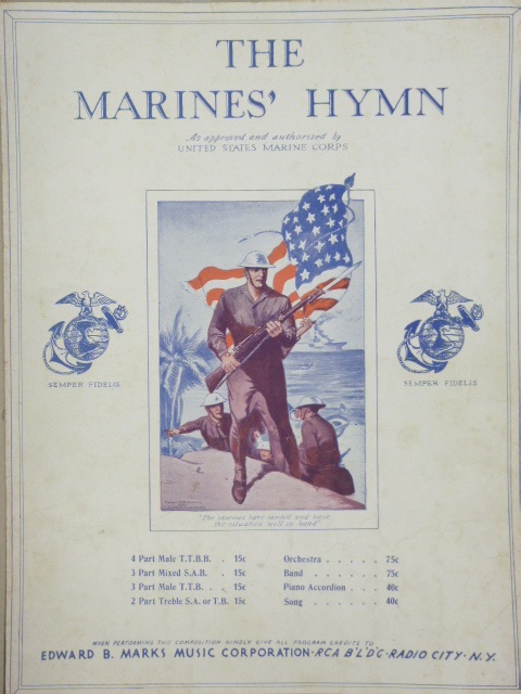The Marine's Hymn
