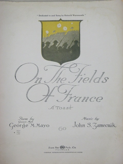 On the Fields of France (A Toast)