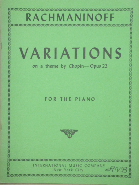 Variations on a Theme by Chopin Op. 22