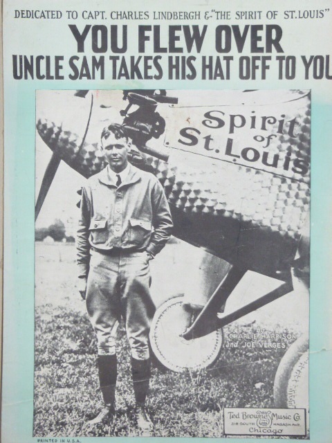You Flew Over Uncle Sam Takes His Hat Off to You