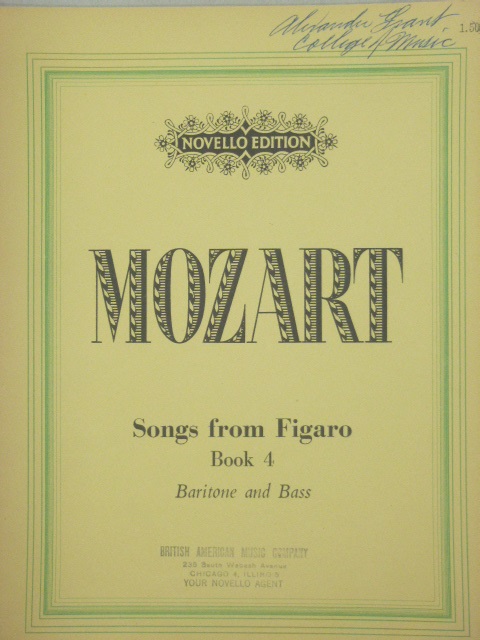 Songs From Figaro - Bk. 4