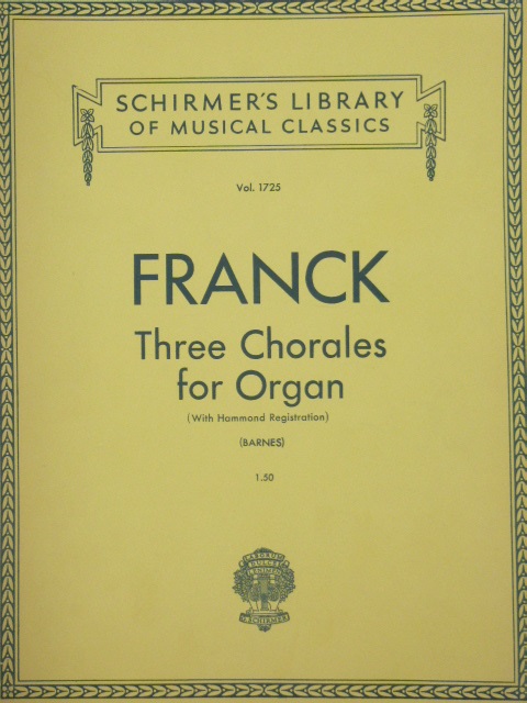 Three Chorales for Organ