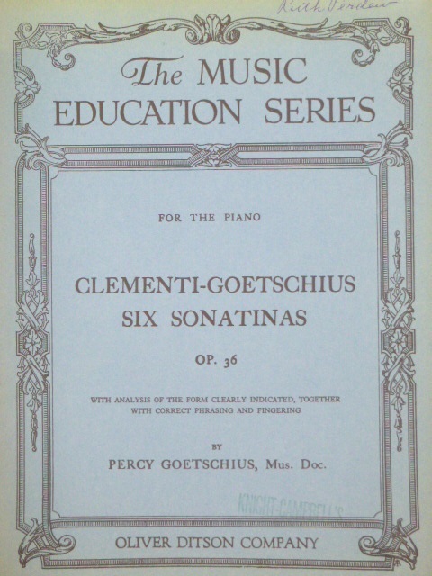 Six Sonatinas - Op. 36