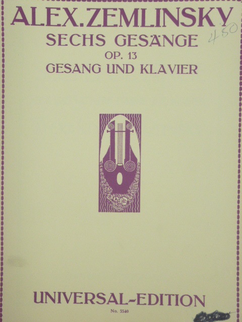 Six Songs Op. 13