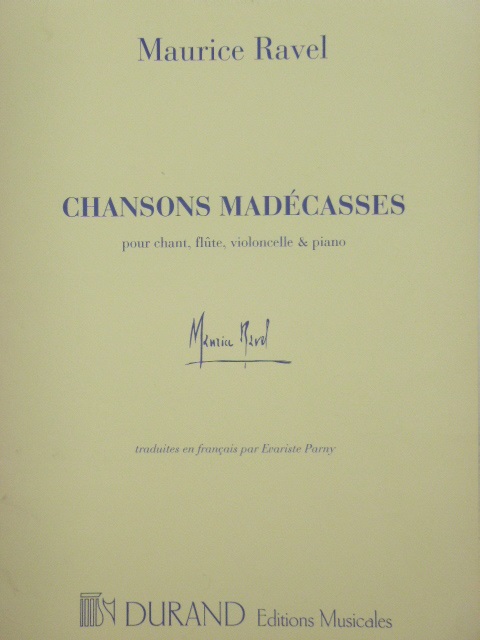 Chansons Madecasses