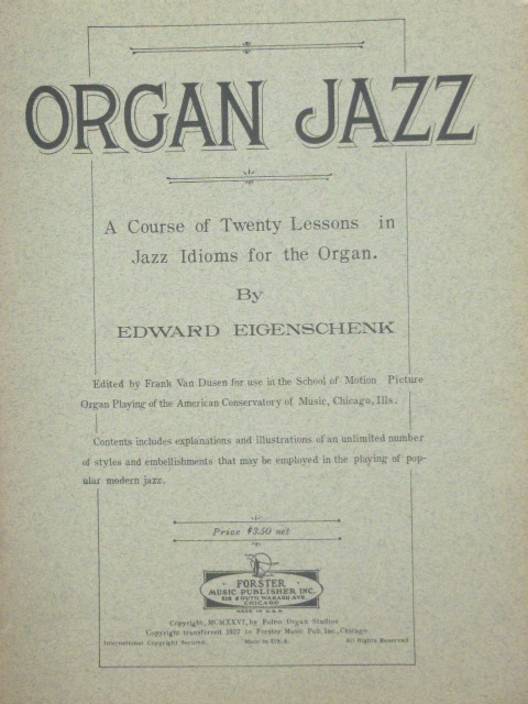 Organ Jazz [Method]