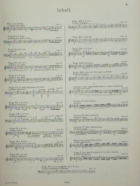 The Art of the Fugue
