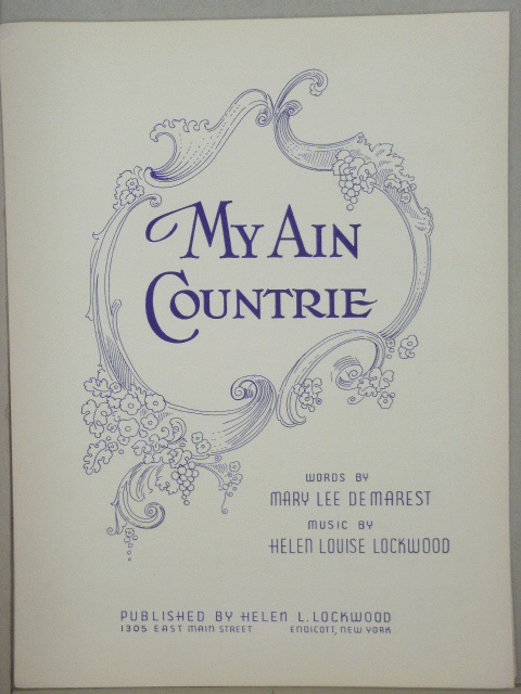 My Ain Countrie