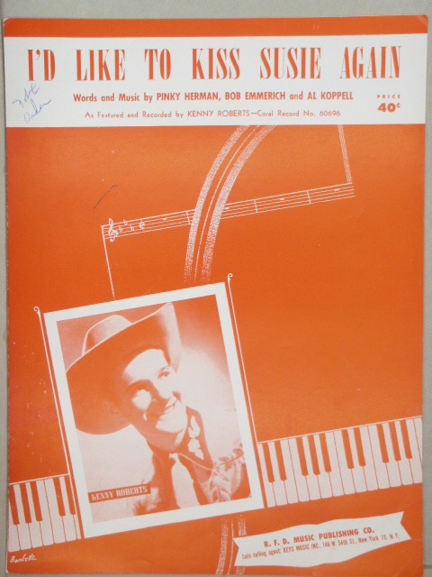 I'd Like to Kiss Susie Again