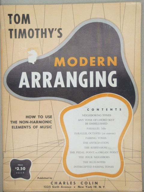 Tom Timothy's Modern Arranging