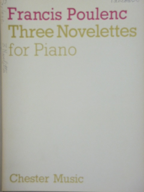 Three Novelettes for Piano