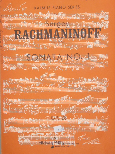 Piano Sonata No. 1 Op. 28