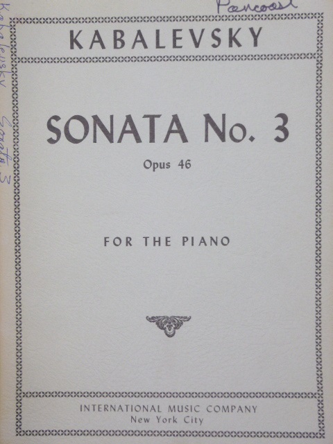 Sonata No. 3 Op. 46