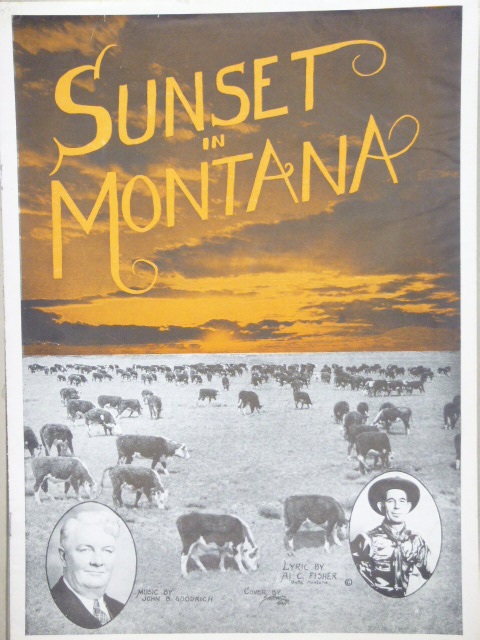 Sunset in Montana