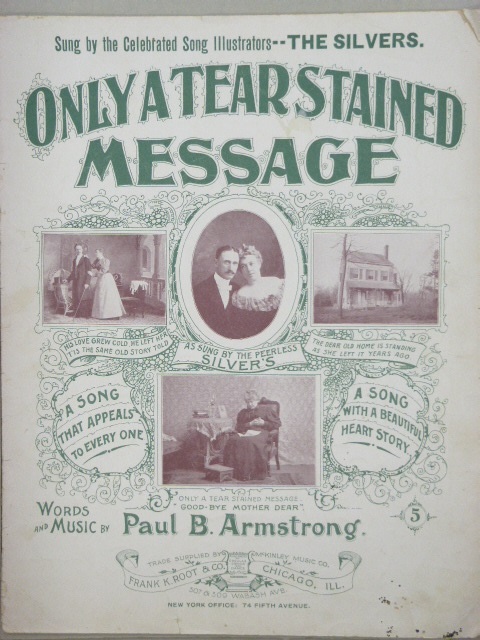 Only a Tear-Stained Message