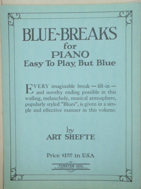 Blue-Breaks for Piano