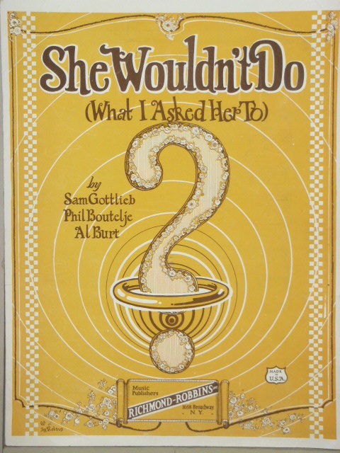 She Wouldnt Do What I Asked Her To