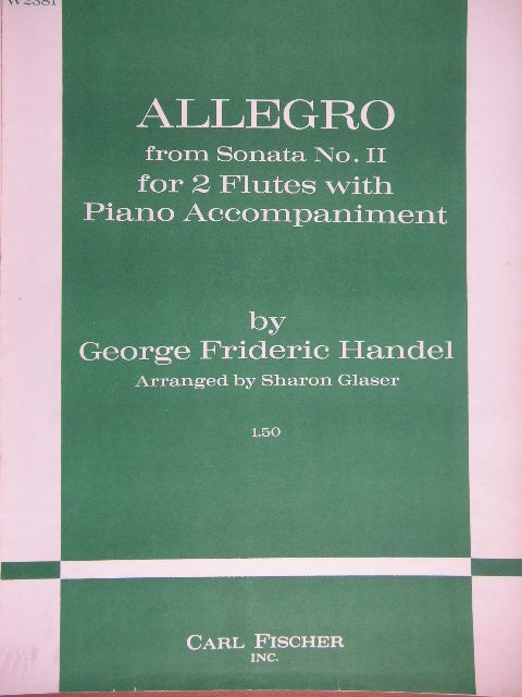 Allegro from Sonata No. 2
