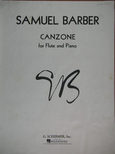 Canzone from Second Movement of the Piano Concerto, Op, 38