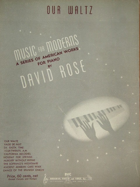 Collection of Three Pieces by David Rose