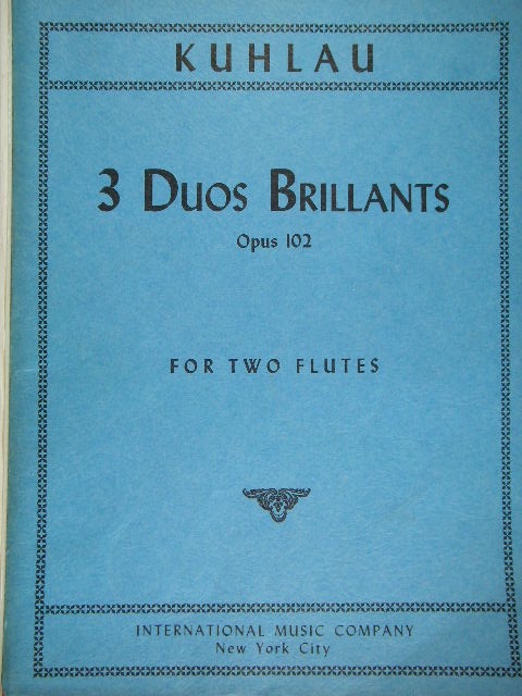 3 Duos Brillants Op. 102