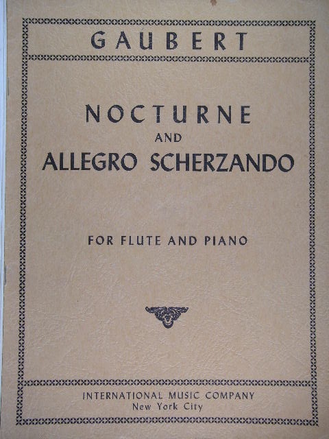 Nocturne and Allegro Scherzando