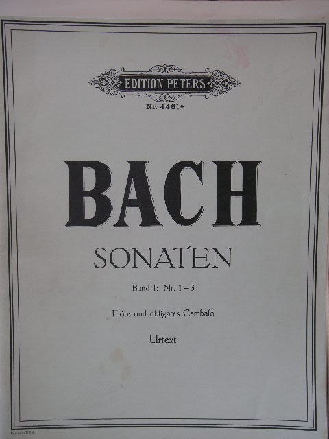 ALBUM: Bach Sonatas Nos. 1-3